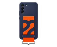 SAMSUNG Etui Silicone Cover z paskiem do Samsung S22+ Navy - 718305 - zdjęcie 1